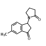 CAS#: 828267-63-6， 1-(5-Methyl-3-oxo-2,3-dihydro-1H-inden-1-yl)-2-pyrrolidinone