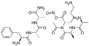 CAS#: 82867-31-0， Acetylalanyl-Alanyl-Lysyl Nitrite-Phenylalanyl-Alanyl-Alaninamide