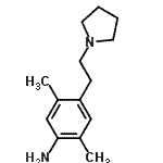 CAS#: 828911-68-8， 2,5-Dimethyl-4-[2-(1-pyrrolidinyl)ethyl]aniline