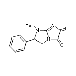 CAS#: 828931-67-5， 1-Methyl-2-phenyl-2,3-dihydro-1H-imidazo[1,2-a]imidazole-5,6-dione