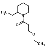 CAS#: 831213-76-4， 3-Ethoxy-1-(2-ethyl-1-piperidinyl)-1-propanone