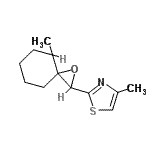 CAS#: 831225-18-4， 4-methyl-2-(10-methyl-1-oxaspiro[2.5]octan-2-yl)thiazole