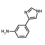 CAS#: 83184-01-4， 3-(1H-Imidazol-4-yl)aniline