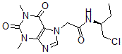 CAS#: 83200-93-5， (-)-1,2,3,6-Tetrahydro-N-(1-(Chloromethyl)Propyl)-1,3-Dimethyl-2,6-Dioxo-7H-Purine-7-Acetamide