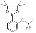 structure of CAS# 832114-04-2, 2-(Trifluoromethoxy)Phenylboronic Acid, Pinacol Ester;4,4,5,5-TETRAMETHYL-2-(2-TRIFLUOROMETHOXYPHENYL)-1,3,2-DIOXABOROLANE;2-(TRIFLUOROMETHOXY)PHENYLBORONIC ACID, PINACOL ESTER;5-Tetramethyl-2-(2-Trifluoromethoxyphenyl)-1