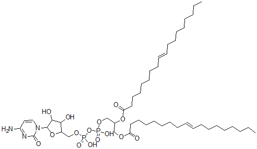 CAS#: 83214-12-4， 1 beta-Arabinofuranosylcytosine 5'-Diphosphate-1,2-Diolein