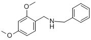 结构式 CAS# 83304-60-3, 苄基-(2,4-二甲氧基-苄基)-胺