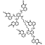 CAS#: 83317-65-1， (1,10-Dioxo-1,10-decanediyl)dibenzene-3,1,2,4-tetrayl hexakis(6-diazo-5-oxo-5,6-dihydro-1-naphthalenesulfonate)