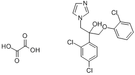 CAS#: 83337-96-6， alpha-((2-Chlorophenoxy)Methyl)-alpha-(2,4-Dichlorophenyl)-1H-Imidazole-1-Ethanol Ethanedioate Salt
