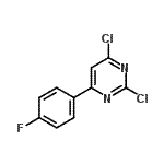 CAS#: 833472-84-7， 2,4-Dichloro-6-(4-fluorophenyl)pyrimidine