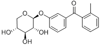 CAS#: 83355-11-7， (2-Methylphenyl)(3-(beta-D-Xylopyranosyloxy)Phenyl)Methanone