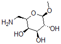 CAS#: 83377-36-0， Methyl-6-deoxy-6-aminogalactopyranoside