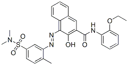 CAS#: 83399-81-9， 4-[[5-[(Dimethylamino)Sulphonyl]-2-Methylphenyl]Azo]-N-(2-Ethoxyphenyl)-3-Hydroxynaphthalene-2-Carboxamide