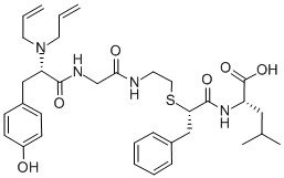 CAS#: 83420-94-4， N,N-Bis(allyl)-tyrosyl-glycyl-glycyl-psi-methylthio-phenylalanyl-leucine