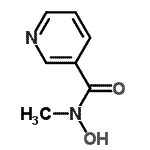CAS#: 83421-32-3， N-Hydroxy-N-methylnicotinamide