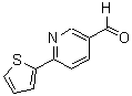 structure of CAS# 834884-61-6, 6-Thien-2-Ylnicotinaldehyde