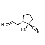 CAS#: 834885-74-4， (1S,2S)-2-Allyl-1-hydroxycyclopentanecarbonitrile