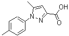 CAS 登录号：835-60-9， 5-甲基-1-(4-甲基苯基)-1H-吡唑-3-羧酸