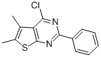 CAS#: 83548-60-1， 4-Chloro-5,6-Dimethyl-2-Phenylthieno[2,3-d]Pyrimidine
