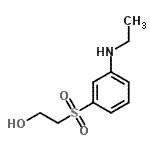 CAS#: 83567-05-9， 2-{[3-(Ethylamino)phenyl]sulfonyl}ethanol