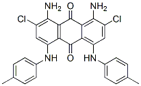 CAS#: 83578-94-3， 1,8-Diamino-2,7-Dichloro-4,5-Bis[(4-Methylphenyl)Amino]Anthraquinone