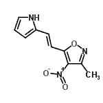 CAS#: 835898-34-5， 3-methyl-4-nitro-5-[(E)-2-(1H-pyrrol-2-yl)vinyl]isoxazole