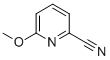 structure of CAS# 83621-01-6, 6-Methoxypyridine-2-Carbonitrile;6-Methoxy-2-Pyridinecarbonitrile;2-Cyano-6-Methoxypyridine;6-Methoxypicolinonitrile