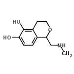 CAS#: 83694-57-9， 1-[(Methylamino)methyl]-3,4-dihydro-1H-isochromene-5,6-diol