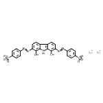 CAS#: 83803-46-7， Disodium 4,4'-[(1,8-dihydroxy-9H-carbazole-2,7-diyl)di-2,1-diazenediyl]dibenzenesulfonate