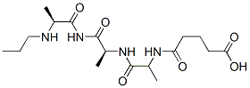 CAS#: 83808-39-3， 4-[[(1S)-1-[[(1S)-1-[[(2S)-2-Propylaminopropanoyl]Carbamoyl]Ethyl]Carbamoyl]Ethyl]Carbamoyl]Butanoic Acid