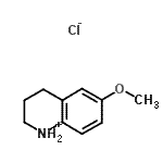 CAS#: 83811-83-0， 6-Methoxy-1,2,3,4-tetrahydroquinolinium chloride