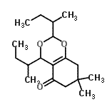 CAS#: 83814-05-5， 2,4-Di-sec-butyl-7,7-dimethyl-4,6,7,8-tetrahydro-5H-1,3-benzodioxin-5-one