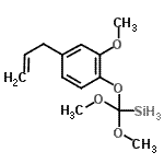 CAS#: 83817-65-6， [(4-Allyl-2-methoxyphenoxy)(dimethoxy)methyl]silane