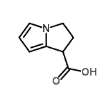CAS#: 83820-75-1， 2,3-Dihydro-1H-pyrrolizine-1-carboxylic acid