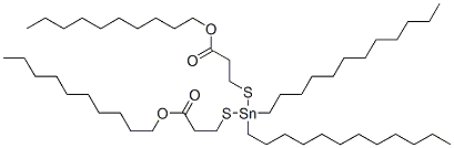 CAS#: 83833-27-6， 5,5-Didodecyl-9-Oxo-10-Oxa-4,6-Dithia-5-Stannaeicosanoic Acid Decyl Ester