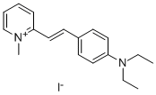 CAS 登录号:83846-70-2, 2-(4-二乙基氨基苯乙烯基)-1-甲基吡啶鎓碘化物