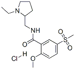 CAS#: 83846-73-5， N-[(1-Ethyl-2-Pyrrolidinyl)Methyl]-2-Methoxy-5-(Methylsulphonyl)Benzamide Monohydrochloride