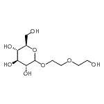 CAS#: 83846-90-6， 2-(2-Hydroxyethoxy)ethyl D-glucopyranoside