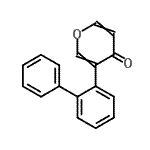 CAS#: 83863-62-1， 3-(2-Biphenylyl)-4H-pyran-4-one