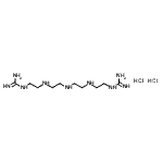 CAS#: 83898-09-3， 1,1'-[Iminobis(2,1-ethanediylimino-2,1-ethanediyl)]diguanidine dihydrochloride
