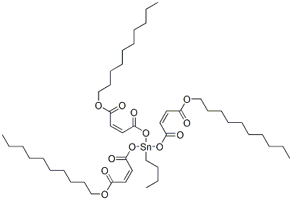 CAS#: 83898-56-0， (Z,Z,Z)-6-Butyl-6-[[4-(Decyloxy)-1,4-Dioxo-2-Butenyl]Oxy]-4,8,11-Trioxo-5,7,12-Trioxa-6-Stannadocosa-2,9-Dienoic Acid Decylester