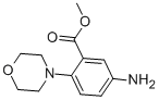 结构式 CAS# 83909-35-7, 5-氨基-2-吗啉-4-基-苯甲酸甲酯