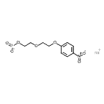 CAS#: 83929-27-5， Sodium 2-[2-(4-nitrophenoxy)ethoxy]ethyl phosphonate