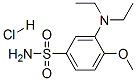 CAS#: 83929-66-2， 3-(Diethylamino)-4-Methoxybenzenesulphonamide Monohydrochloride
