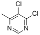 structure of CAS# 83942-10-3, 4,5-Dichloro-6-Methylpyrimidine;4,5-DICHLORO-6-METHYLPYRIMIDINE