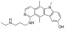 CAS#: 83948-22-5， 1-[[3-(Ethylamino)Propyl]Amino]-5,6,11-Trimethyl-6H-Pyrido[4,3-B]Carbazol-9-Ol