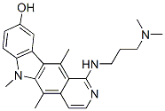 CAS#: 83948-23-6， 1-[[3-(Dimethylamino)Propyl]Amino]-5,6,11-Trimethyl-6H-Pyrido[4,3-B]Carbazol-9-Ol