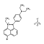 CAS#: 83950-27-0， 6-Bromo-2-[4-(Diethylamino)Phenyl]-1-Ethylbenz[cd]Indolium Dihydrogen Phosphate