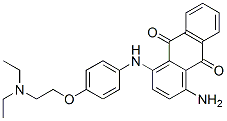 CAS#: 83968-81-4， 1-Amino-4-[4-[(2-Diethylamino)Ethoxy]Phenylamino]Anthraquinone