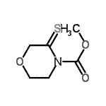 CAS#: 839710-47-3， Methyl 3-thioxo-4-morpholinecarboxylate